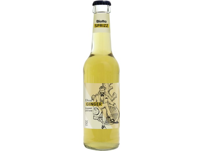 Biotta Sprizz Don Ginger Ingwer-Zitrone 33cl EW 24er Kart