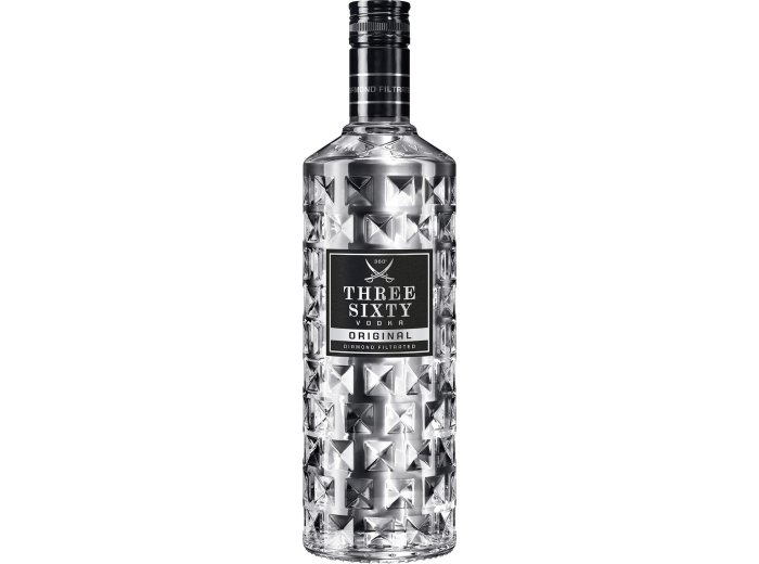Vodka Three Sixty 70cl EW 6er Kart