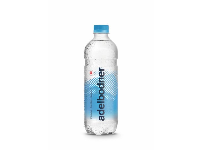 Adelbodner mit Kohlensäure 50cl PET 24er Tray