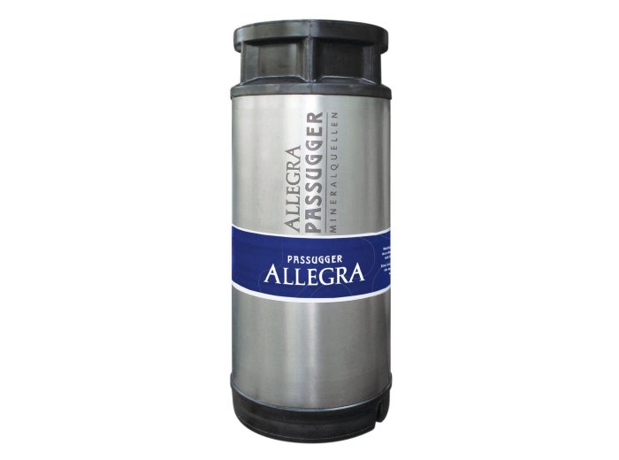 Allegra Finin mit Kohlensäure 20 Lt 100cl 20L Tank