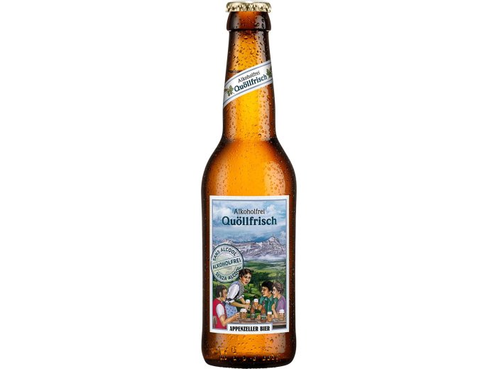 Appenzeller Quöllfrisch alkoholfrei 33cl MW 24er Har