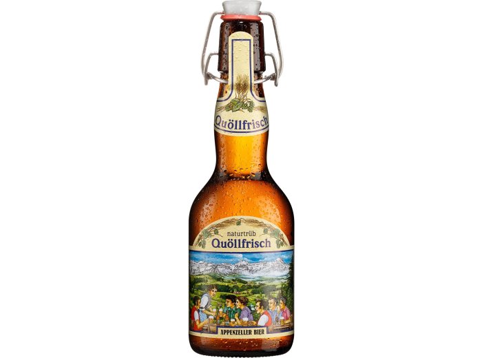 Appenzeller Quöllfrisch Naturtrüeb 33cl MW B 20er Har