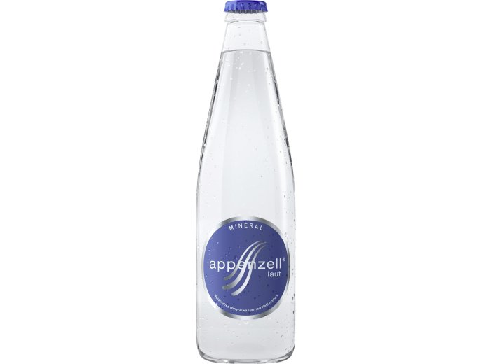 Appenzell Mineral laut viel Kohlensäure 33cl MW 24er Har