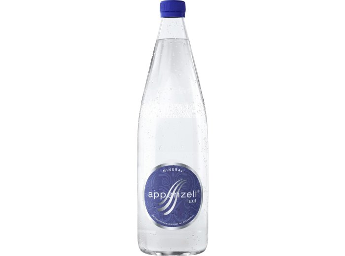 Appenzell Mineral laut viel Kohlensäure 80cl MW 12er Har
