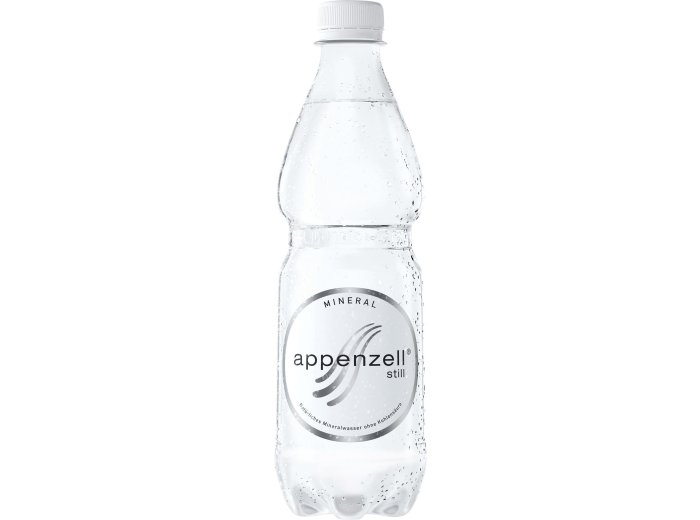 Appenzell Mineral still ohne Kohlensäure 50cl PET 24er Tray