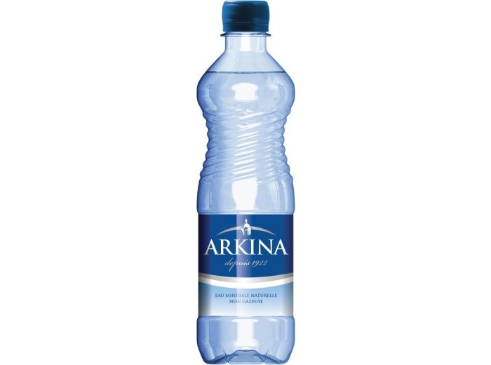 Arkina blau ohne Kohlensäure 50cl PET 4x6er Tray
