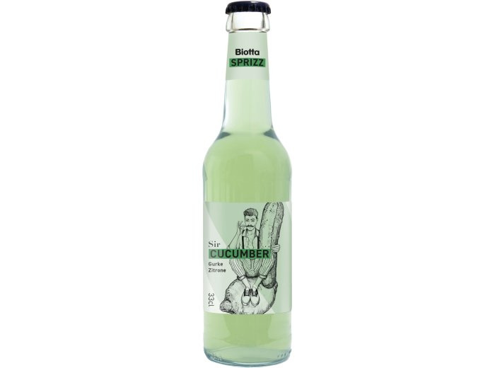 Biotta Sprizz Sir Cucumber Gurke-Zitrone 33cl EW 24er Kart