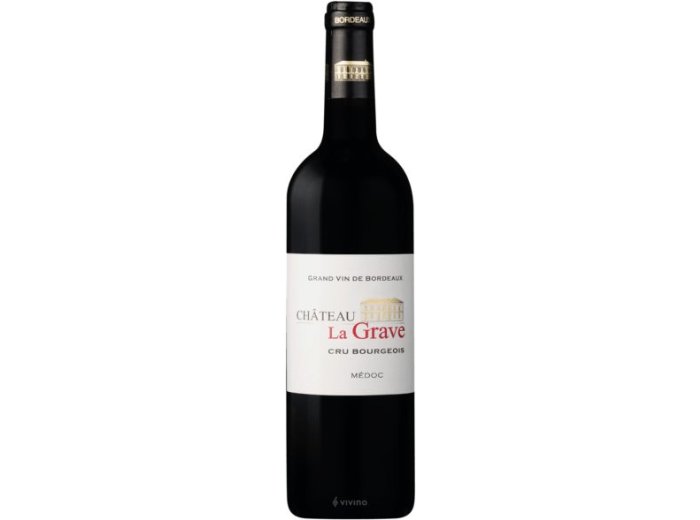 Chateau La Grave Cru Bourgeois 2018 75cl EW 6er Kart