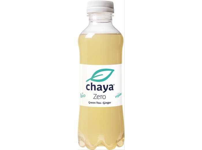 Chaya Grüntee-Ingwer Zero 50cl PET 12er Tray