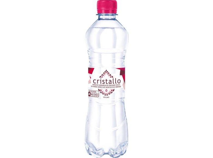 Cristallo rot mit Kohlensäure 50cl PET 12er Tray