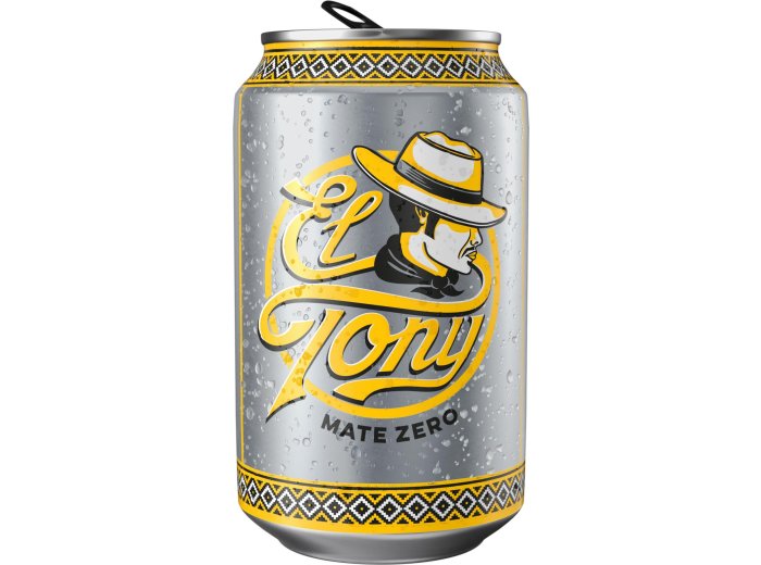 El Tony Mate & Guarana Zero 33cl Dose 24er Tray