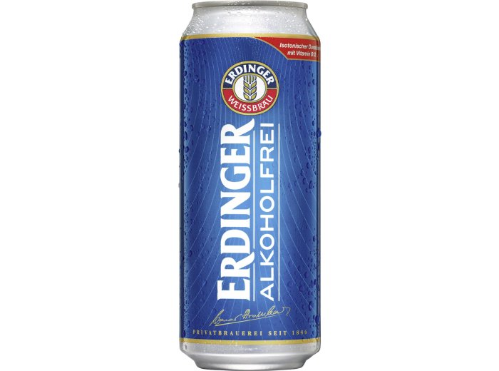 Erdinger alkoholfrei 50cl Dose 24er Tray
