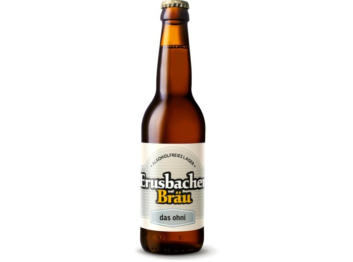 Erusbacher Bräu das ohni alkoholfrei 33cl EW 6x4er Tray