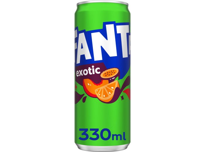 Fanta Exotic 33cl Dose 24er Tray