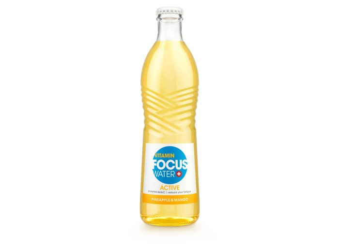 Focus Water Active Exotic Ananas & Mango 33cl MW 24er Har