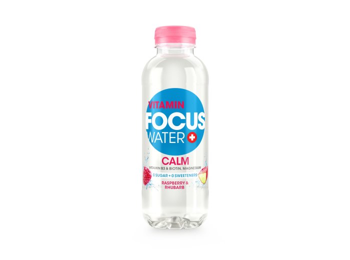 Focus Water Calm Rhabarber & Himbeere 50cl PET 12er Tray