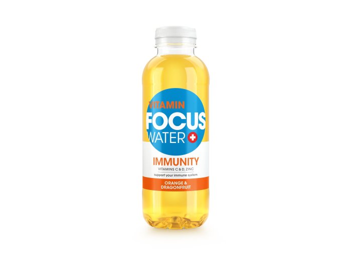 Focus Water Immunity Orange & Dragonfruit 50cl PET 12er Tray
