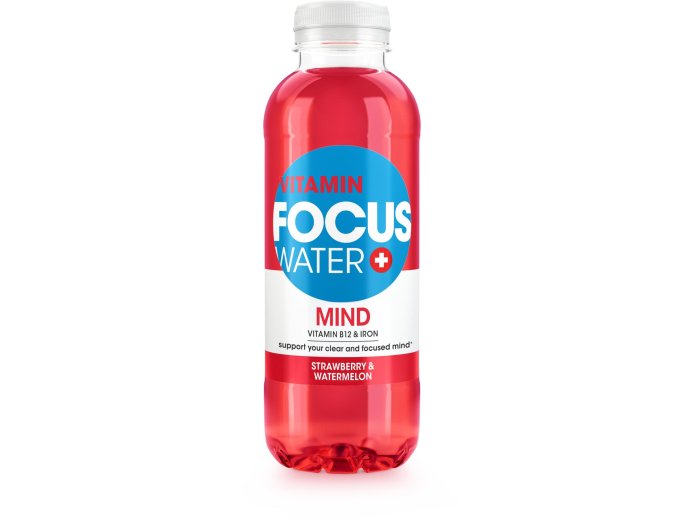 Focus Water Mind Erdbeere 50cl PET 4x6er Tray