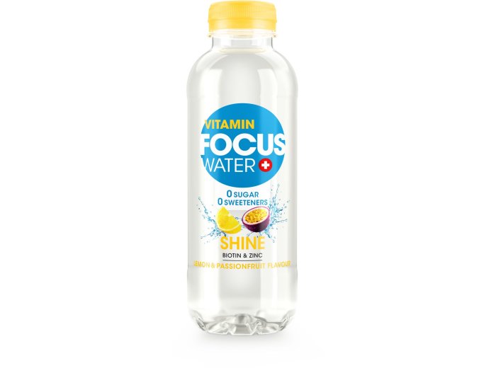 Focus Water Shine Zitrone & Passionsfrucht 50cl PET 12er Tray