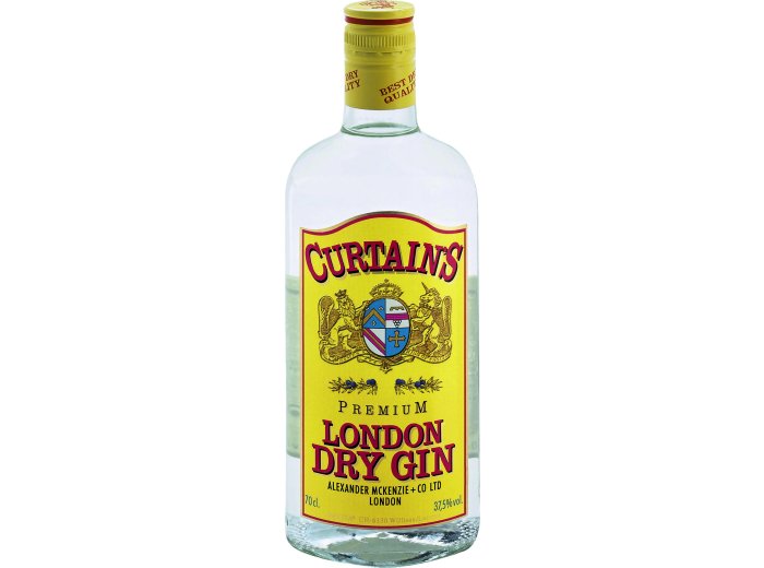 Gin Curtain's London Dry 70cl EW 6er Kart