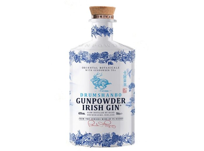 Gin Drumshanbo Gunpowder Ceramic Edition 70cl EW 6er Kart