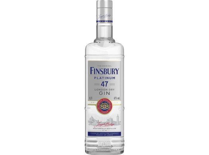 Gin Finsbury London Dry Platinum 70cl EW 6er Kart