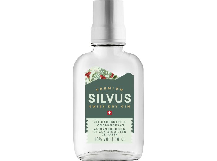 Gin Silvus Swiss Dry 10cl EW 12er Kart