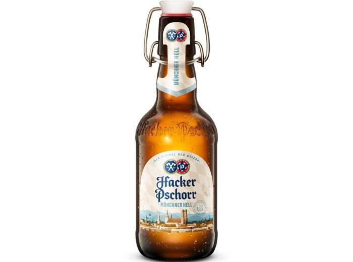 Hacker Pschorr Münchner hell 33cl MW B 20er Har