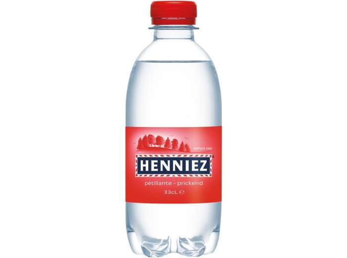 Henniez rot viel Kohlensäure 33cl PET 24er Tray