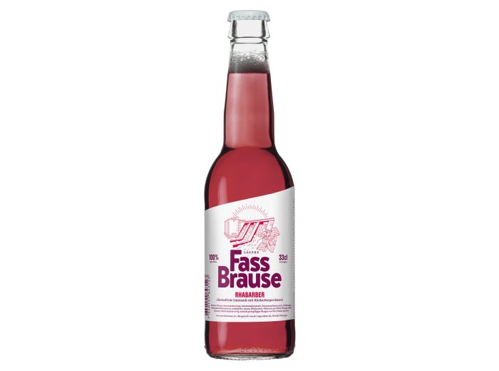 Lägerebräu Fassbrause Rhabarber 33cl EW 10er Har