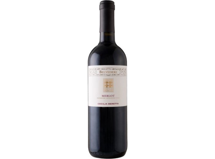 Merlot Belvedere, C. Beretta 2022 75cl EW 6er Kart