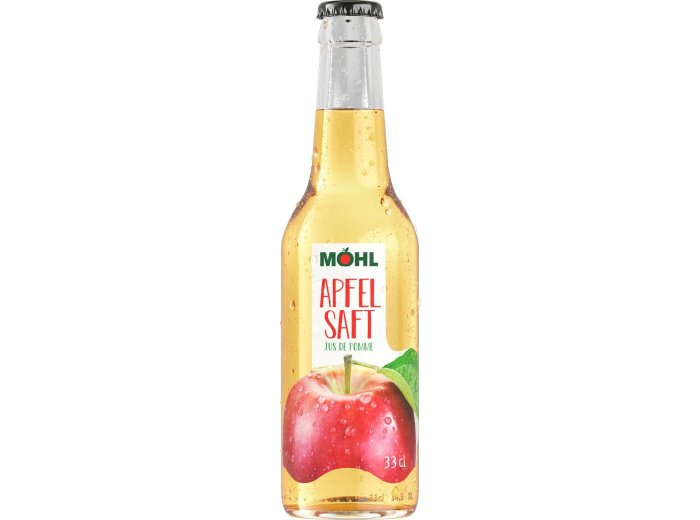 Möhl Apfelsaft hell 33cl MW 24er Har