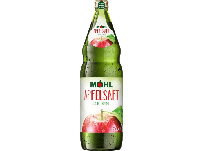 Möhl Apfelsaft hell 100cl MW 12er Har