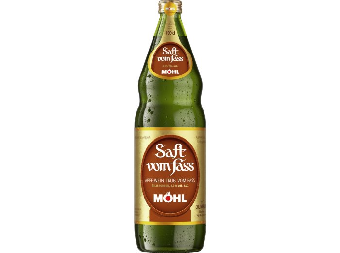Möhl Saft vom Fass trüb 100cl MW 12er Har
