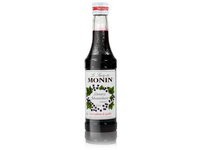Monin Sirup Johannisbeere schwarz 70cl EW 6er Kart