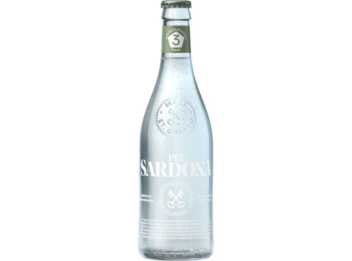 Piz Sardona 3 stark mit Kohlensäure 40cl MW 20er Har