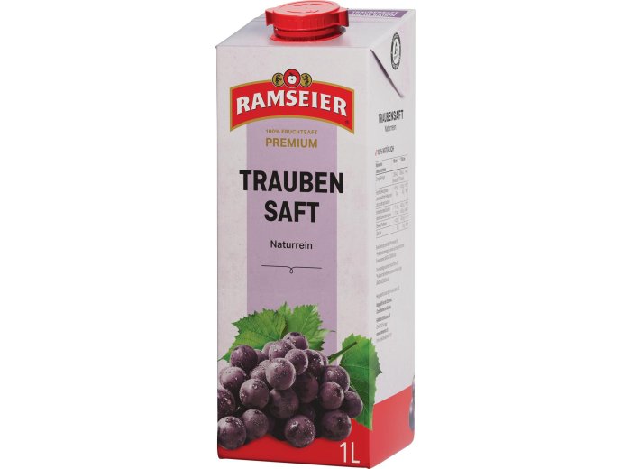 Ramseier Premium Traubensaft 100cl Tetra 12er Tray