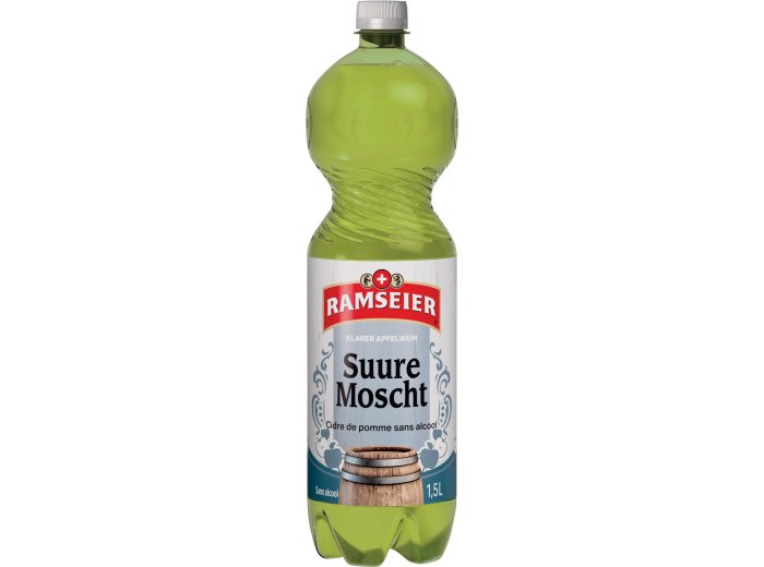 Ramseier Suure Moscht klar ohne Alkohol 150cl PET 6er FOP