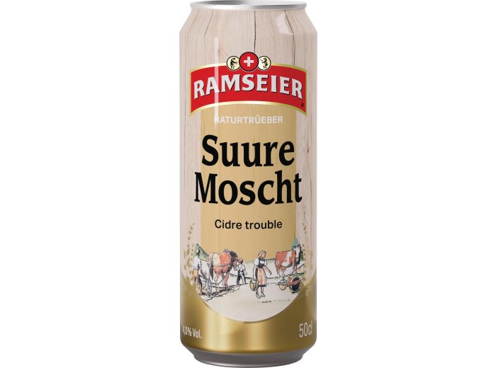 Ramseier Suure Moscht Naturtrüb 50cl Dose 24er Kart