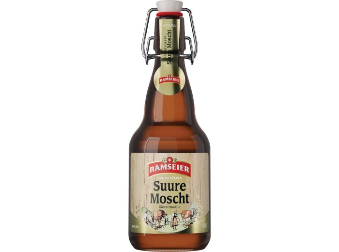 Ramseier Suure Moscht naturtrüeb 49cl MW B 12er Har