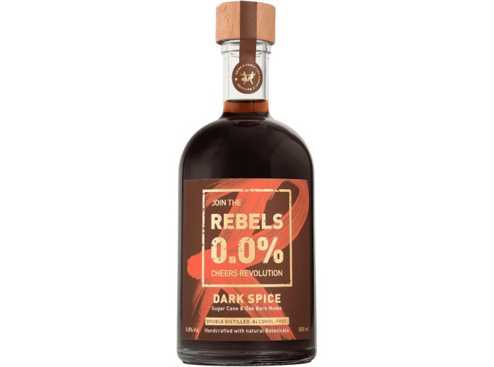 Rebels Dark Spice Rum Alternative 50cl EW 6er Kart