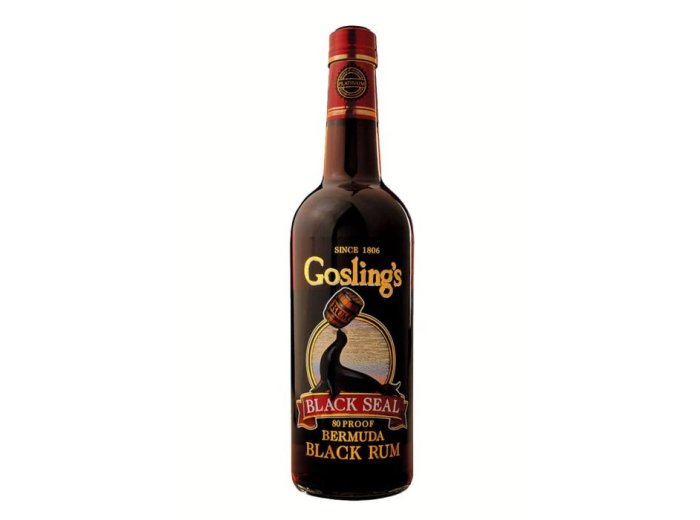 Rum Gosling's Black Seal Dark 70cl EW 6er Kart