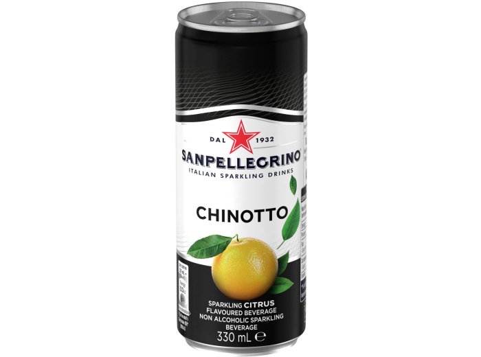 San Pellegrino Chinotto Dosen 33cl Dose 4x6er Tray