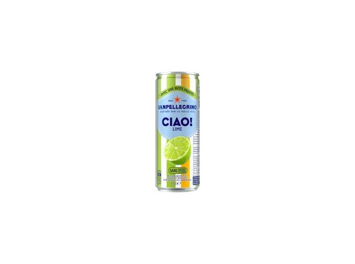 San Pellegrino Ciao Limette Dosen 33cl Dose 4x6er Tray