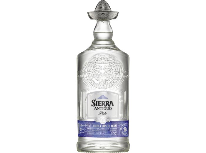 Tequila Sierra Antiguo Plata 70cl EW 6er Kart