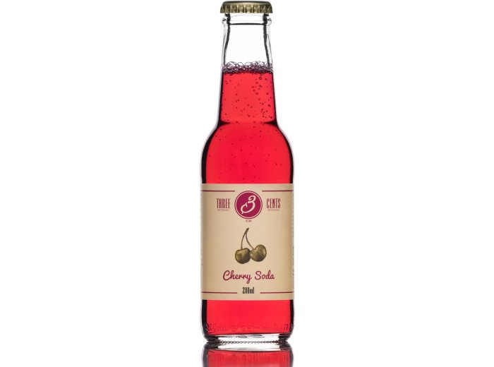 Three Cents Cherry Soda 20cl EW 24er Kart