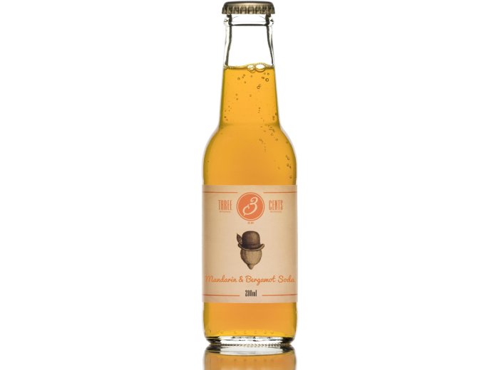 Three Cents Mandarin & Bergamot Soda 20cl EW 24er Kart