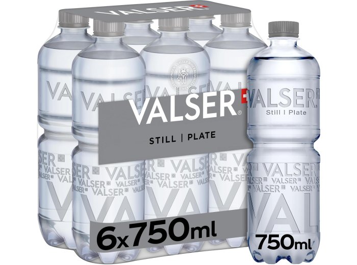 Valser Still ohne Kohlensäure Labelfree 75cl PET 6er FOP