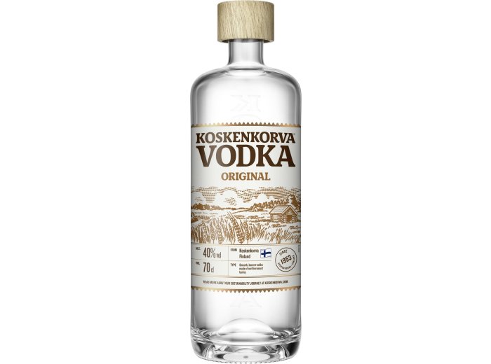 Vodka Koskenkorva Pure Original 70cl EW 6er Kart