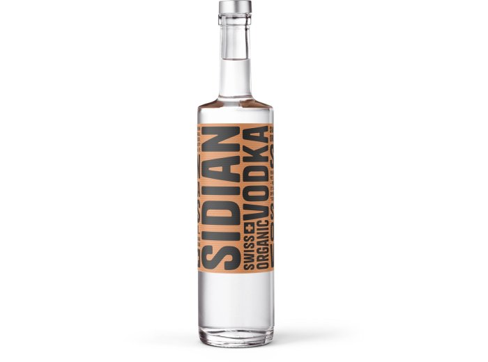 Vodka Sidian Swiss Organic Wheat 70cl EW 6er Kart